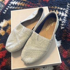 TOMS Heather gray cotton
